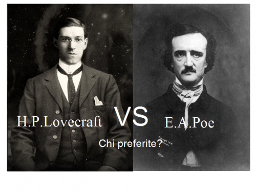 H.P. Lovecraft versus E.A. Poe di Pierpaolo Mantovani